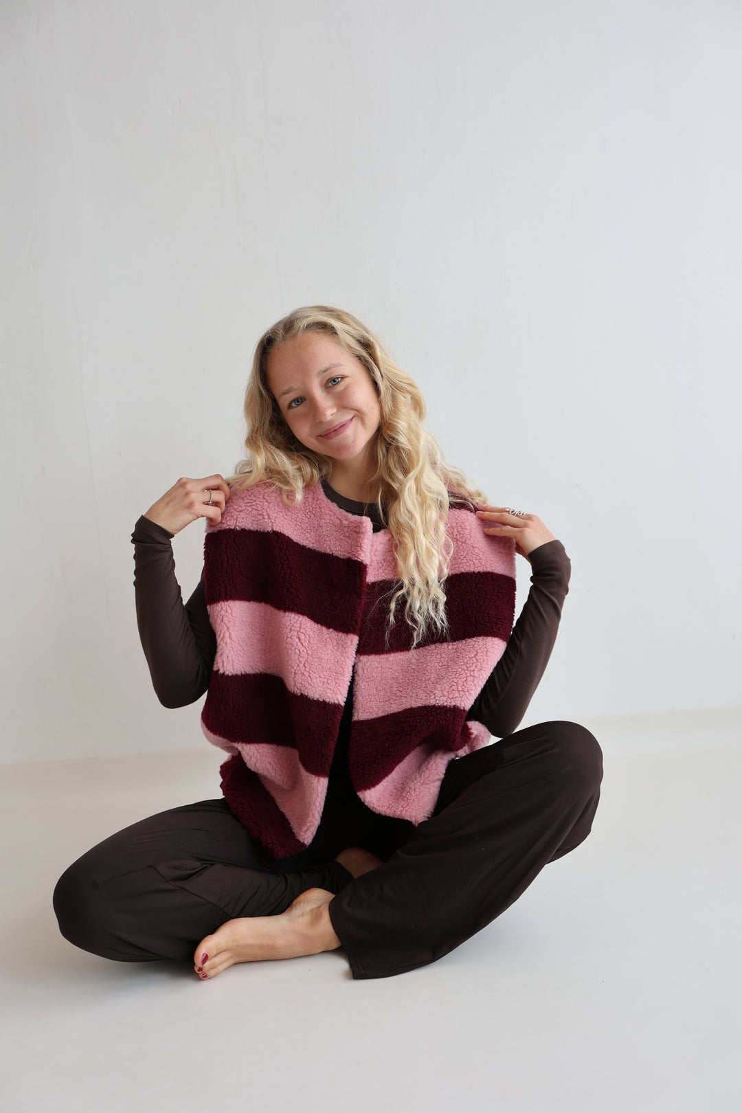 Teddyweste Plush Pattern