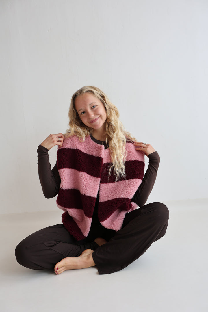 Teddyweste Plush Pattern