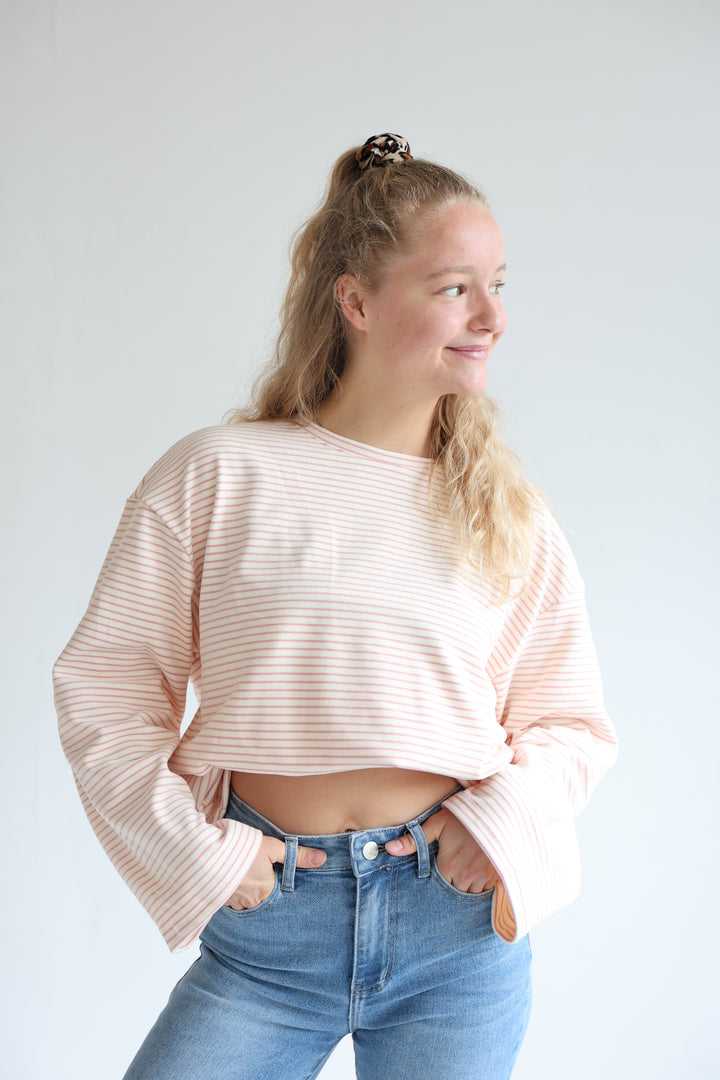 Gestreiftes Longsleeve Striped Soul