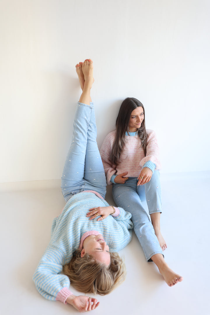 Gestreifter Pullover Moodline Knit