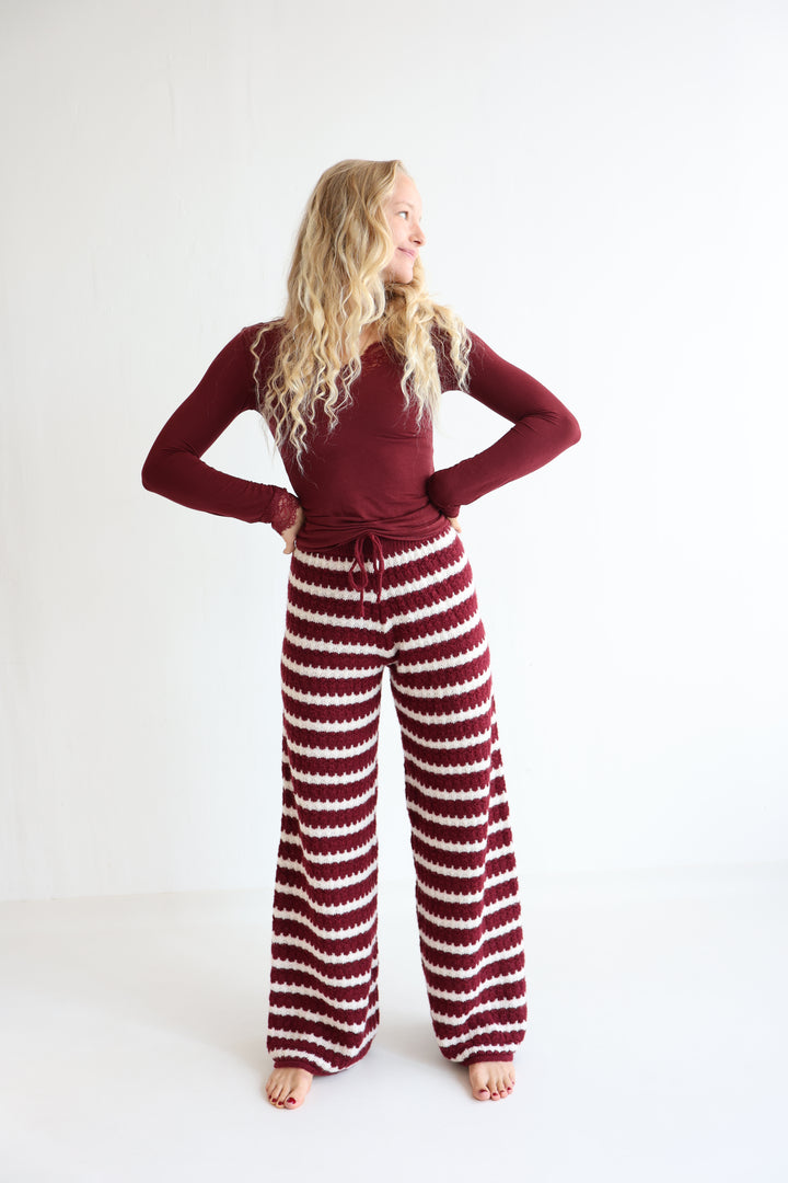 Summer Knit Pants Holly