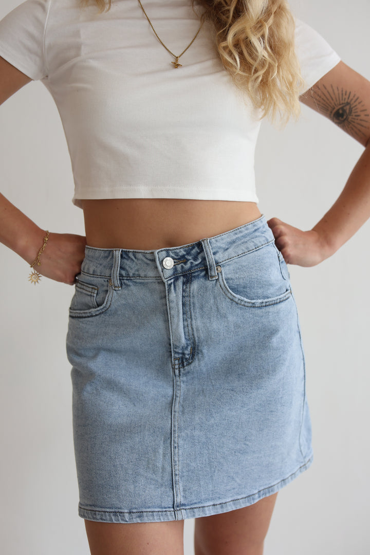Everyday Denim Skirt