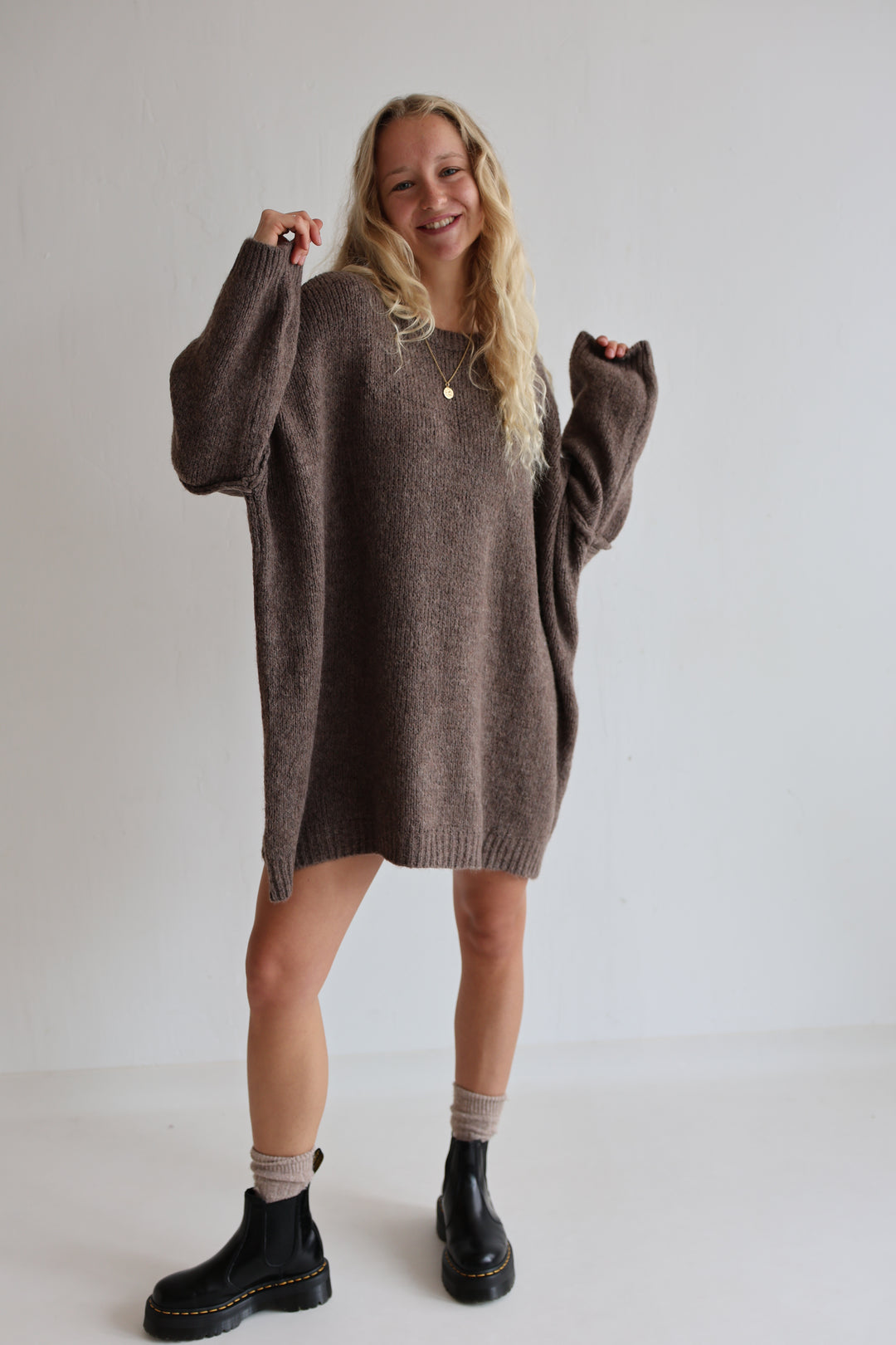 Langer Oversize Pullover Mary