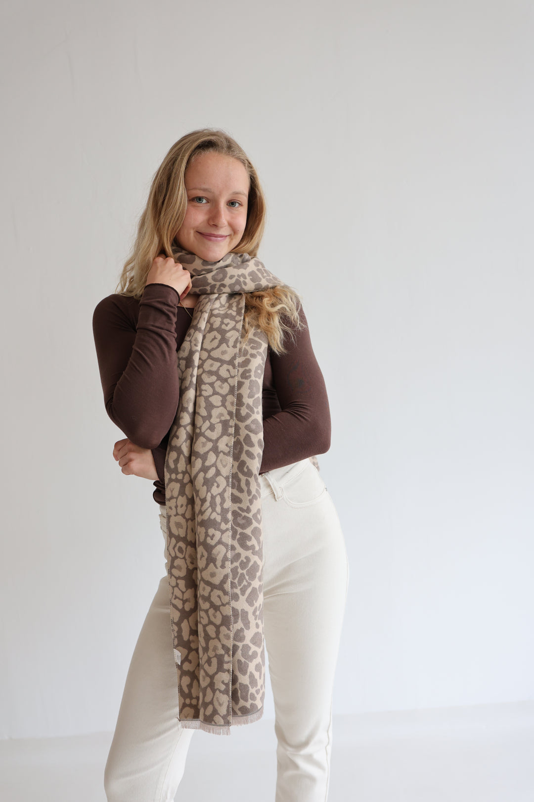 Langer Schal Wild Muse