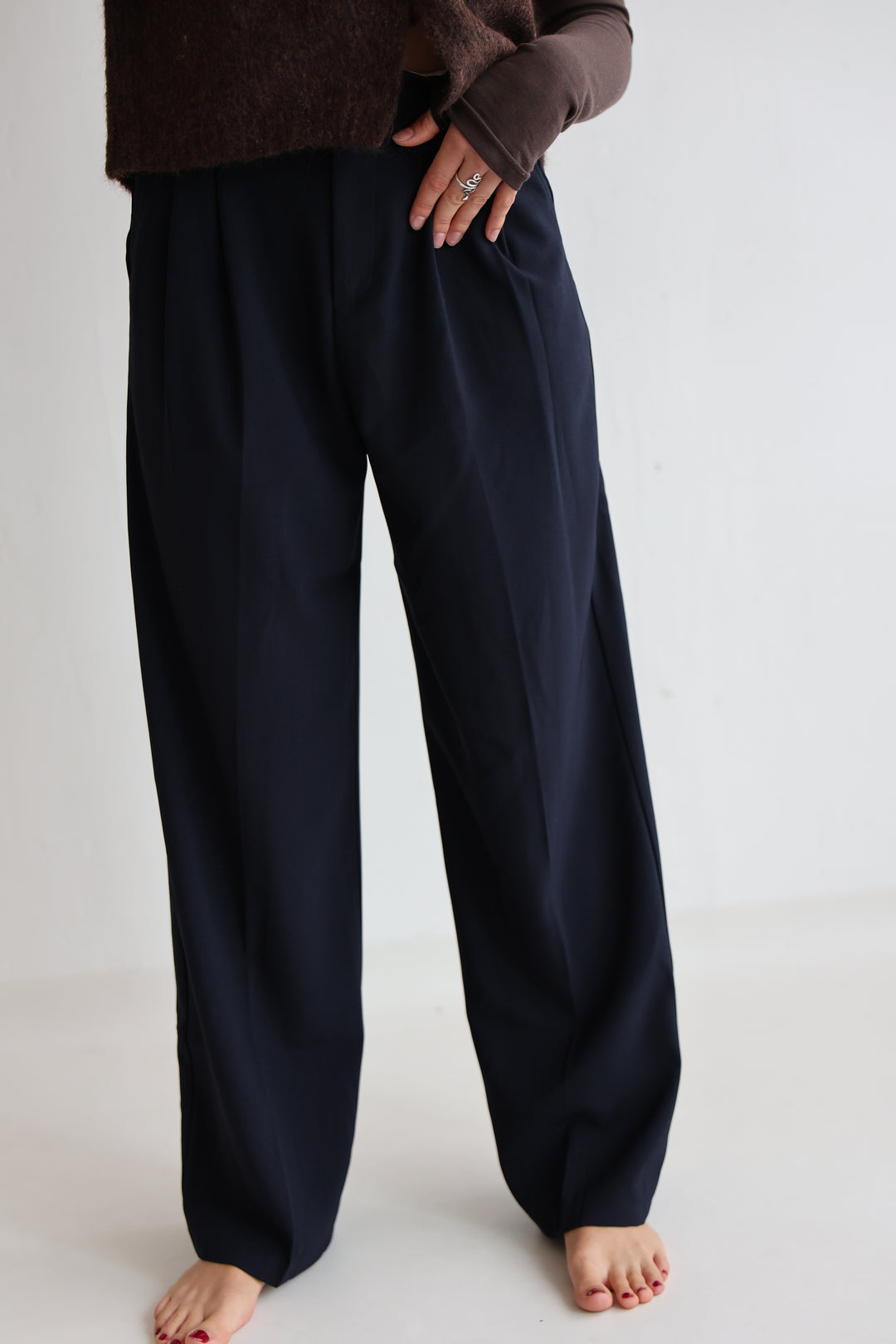 Bundfaltenhose Relaxed Fit