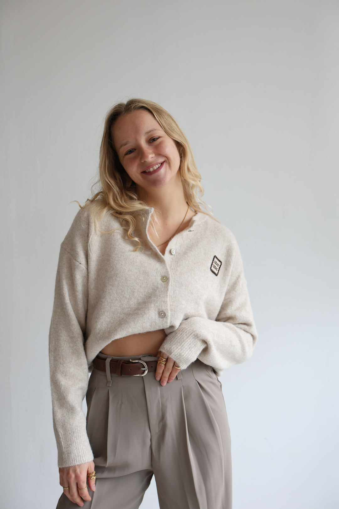 Strickjacke Love is Love