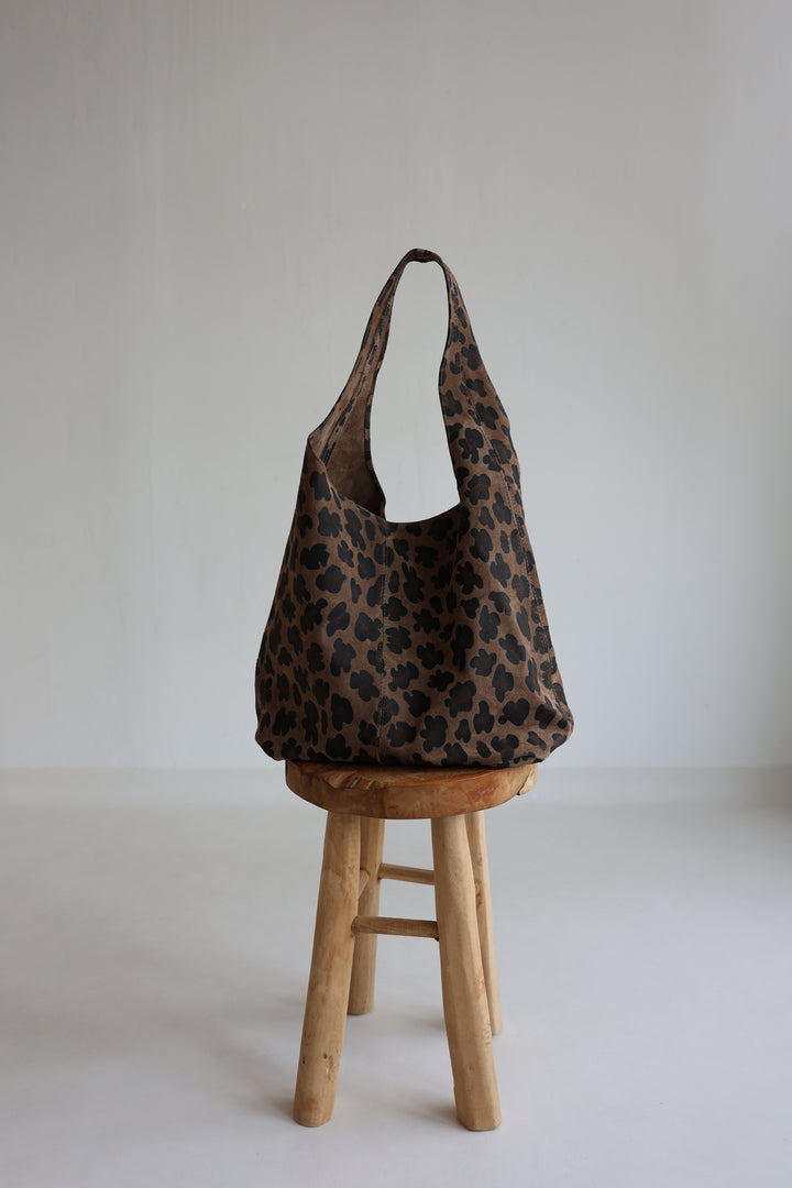 Handtasche aus Wildleder Vintage Vibes