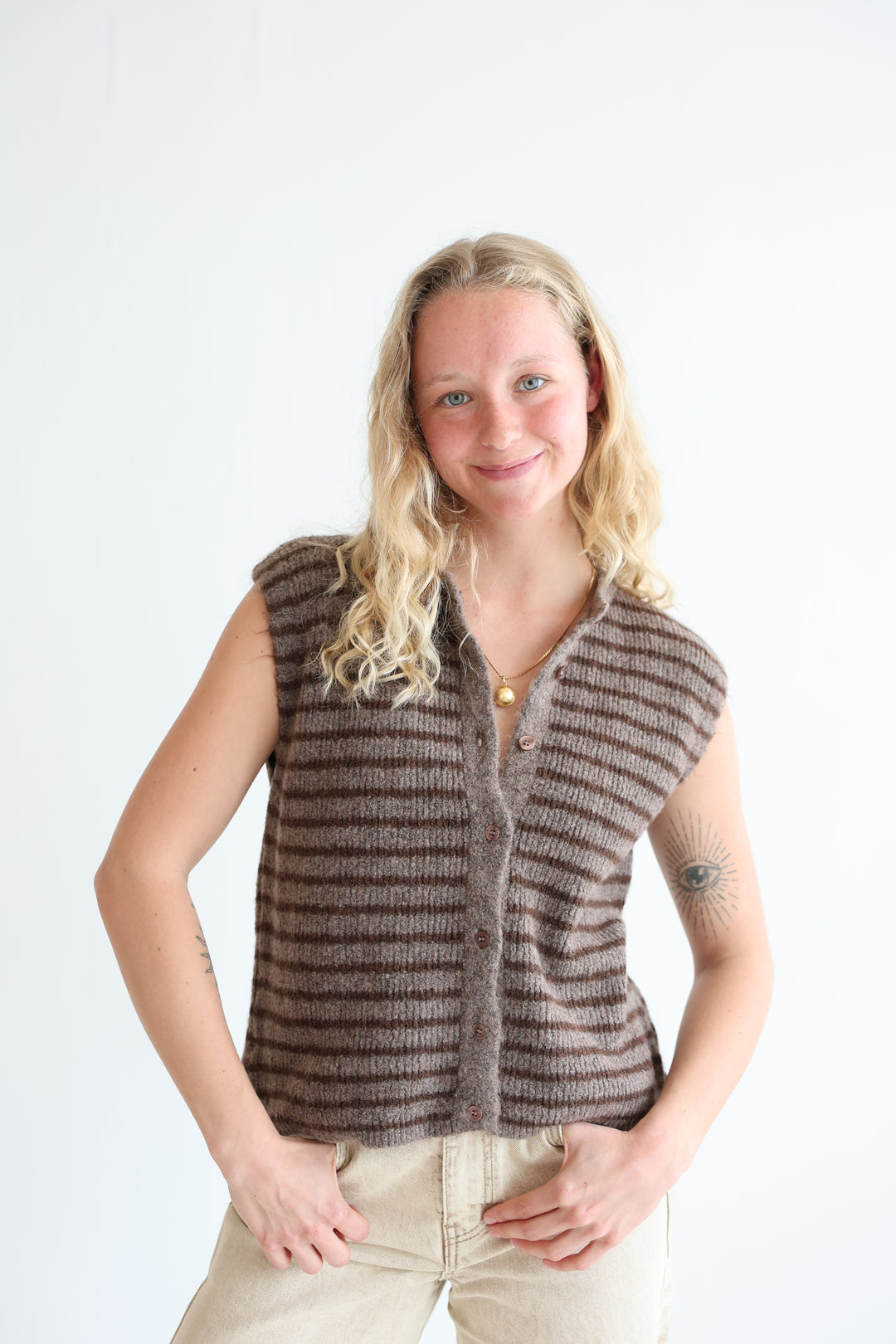 Gestreifte Weste Josephine