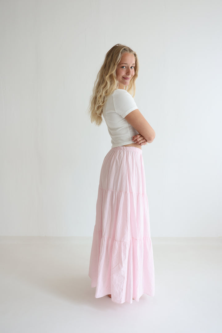Cotton Maxi Skirt