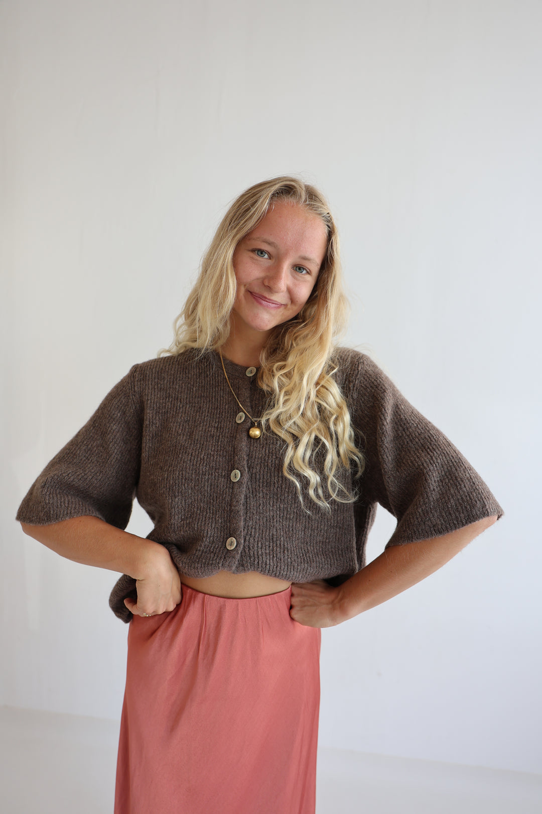Kurzarm Cardigan Jolina