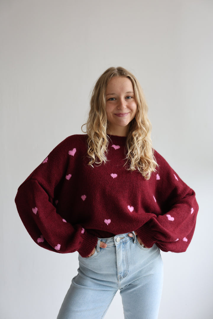 Pullover Cozy Heart