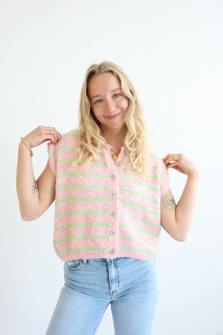 Gestreifte Weste Cosima