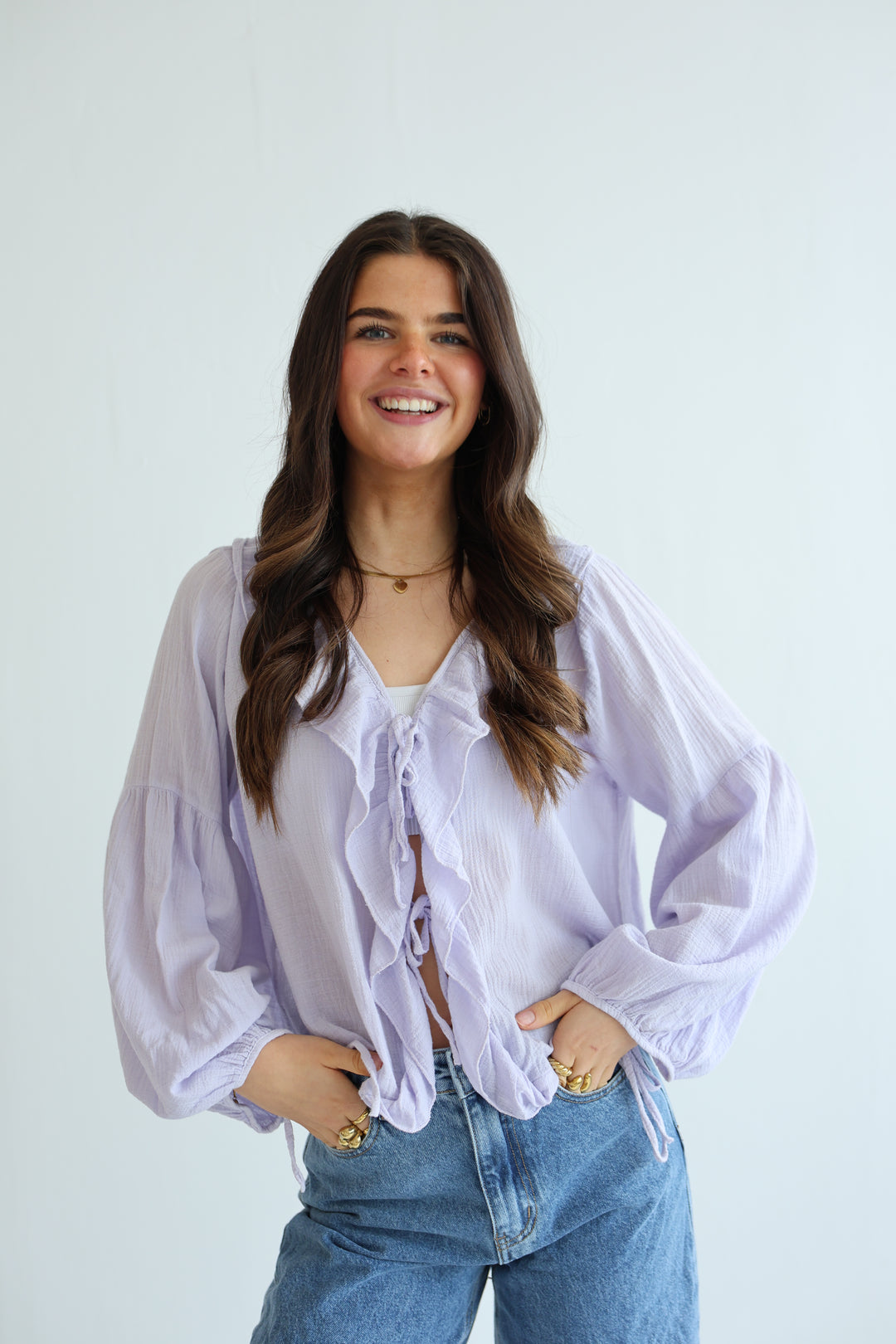 Rüschenbluse Leyla