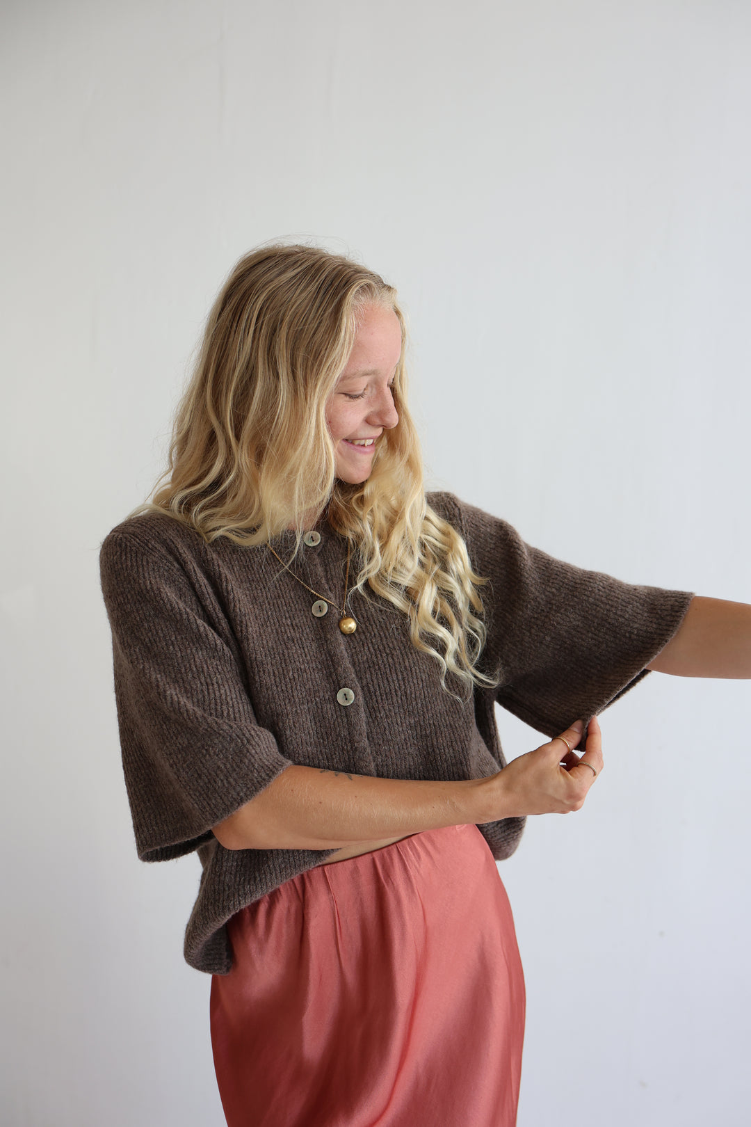 Kurzarm Cardigan Jolina