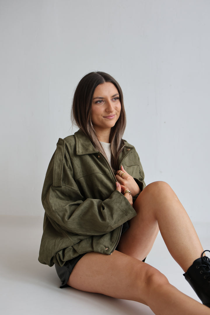 Olive Grove Bomberjacket