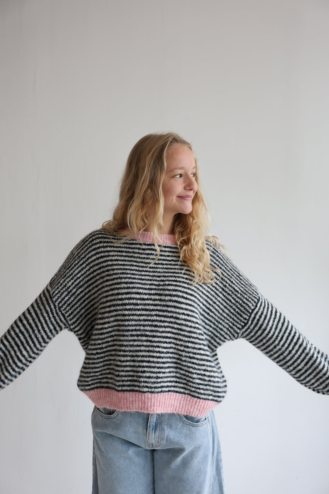 Gestreifter Pullover Moodline Knit