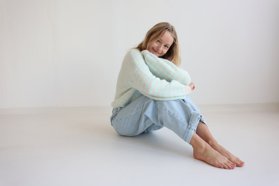 Gestreifter Cardigan Cosima