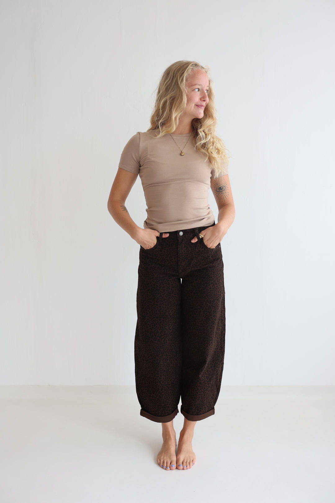 After Dark Animal Ballon Jeans