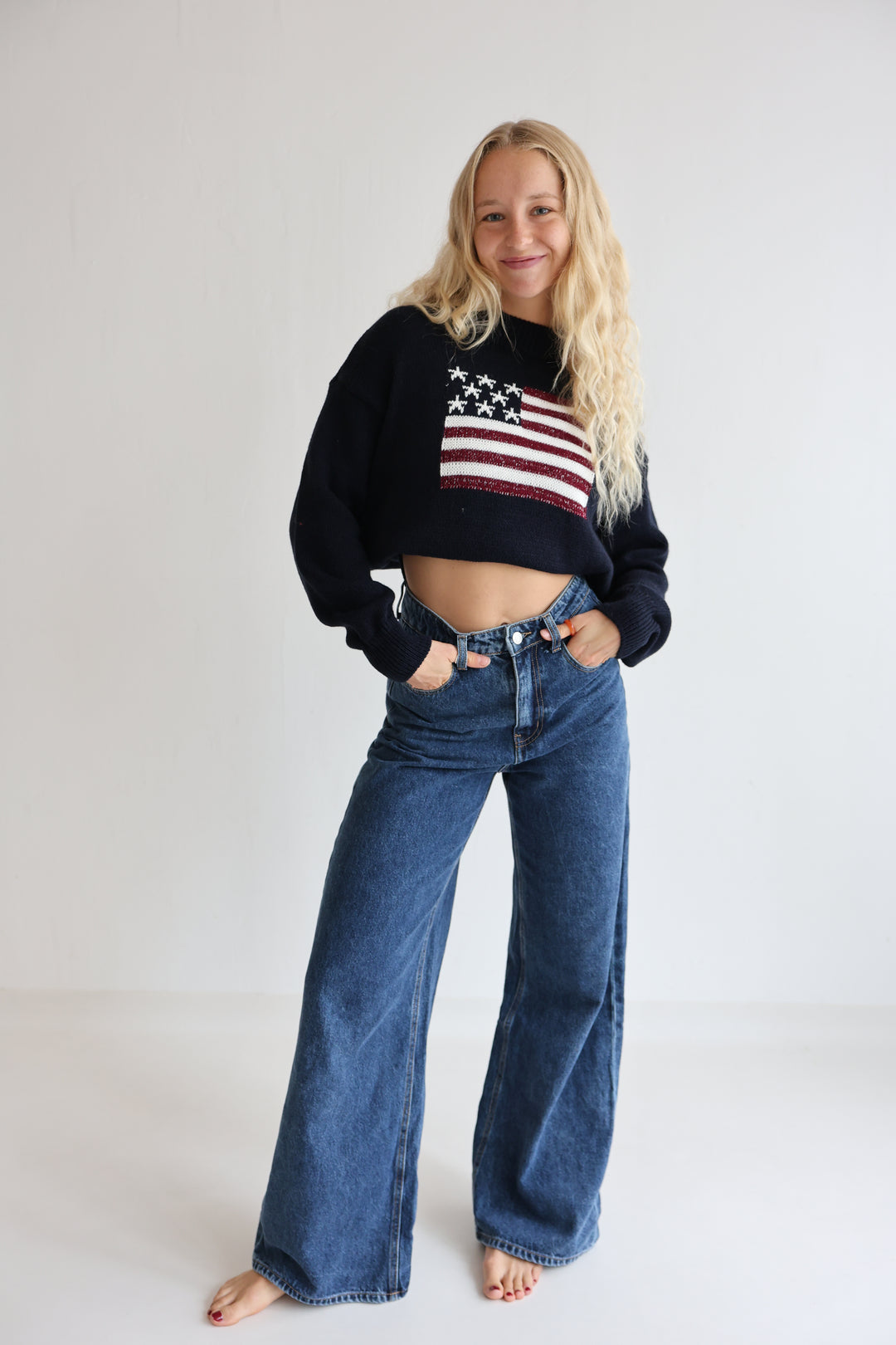 Strickpullover American Girl