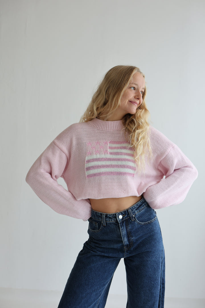 Strickpullover American Girl