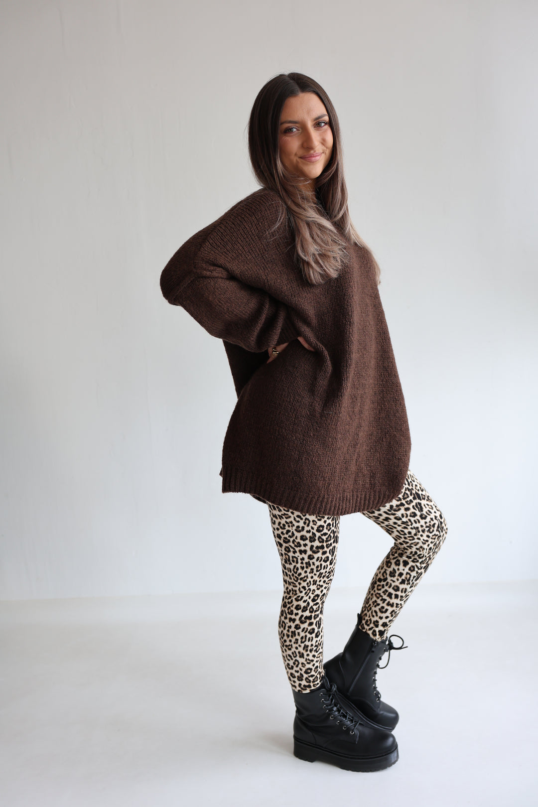 Langer Oversize Pullover Mary