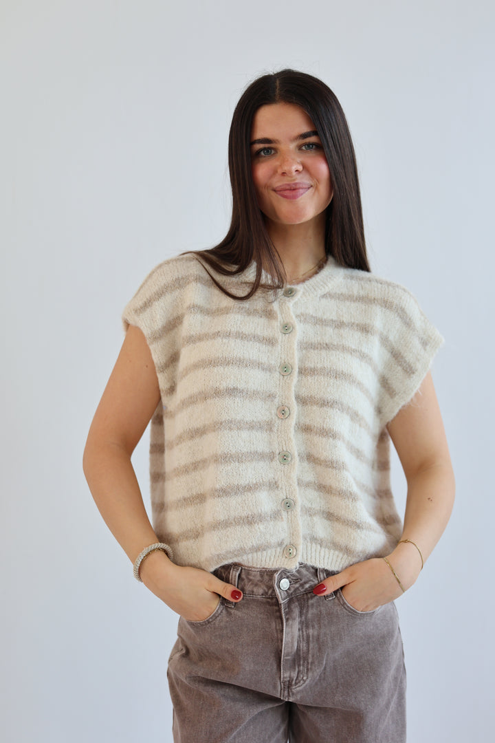 Gestreifte Weste Cosima