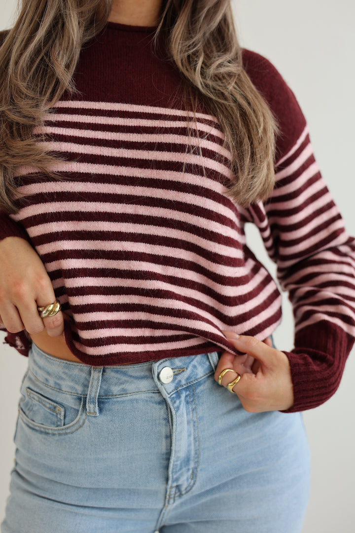 Gestreifter Pullover Nora