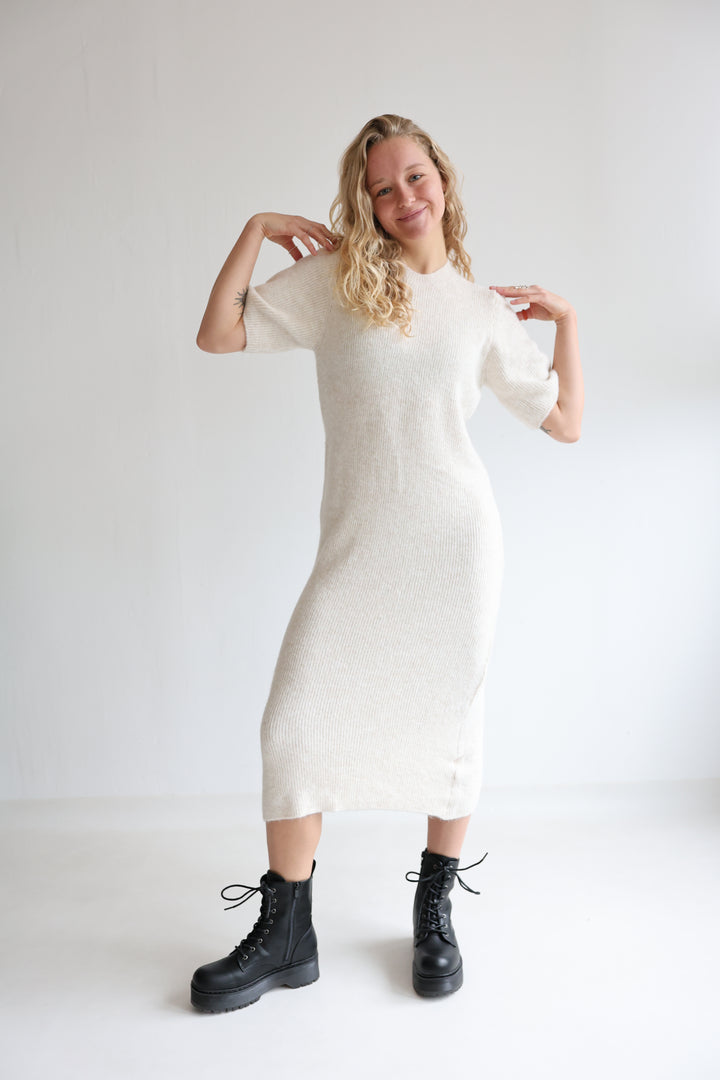 Langes Strickkleid Nuna