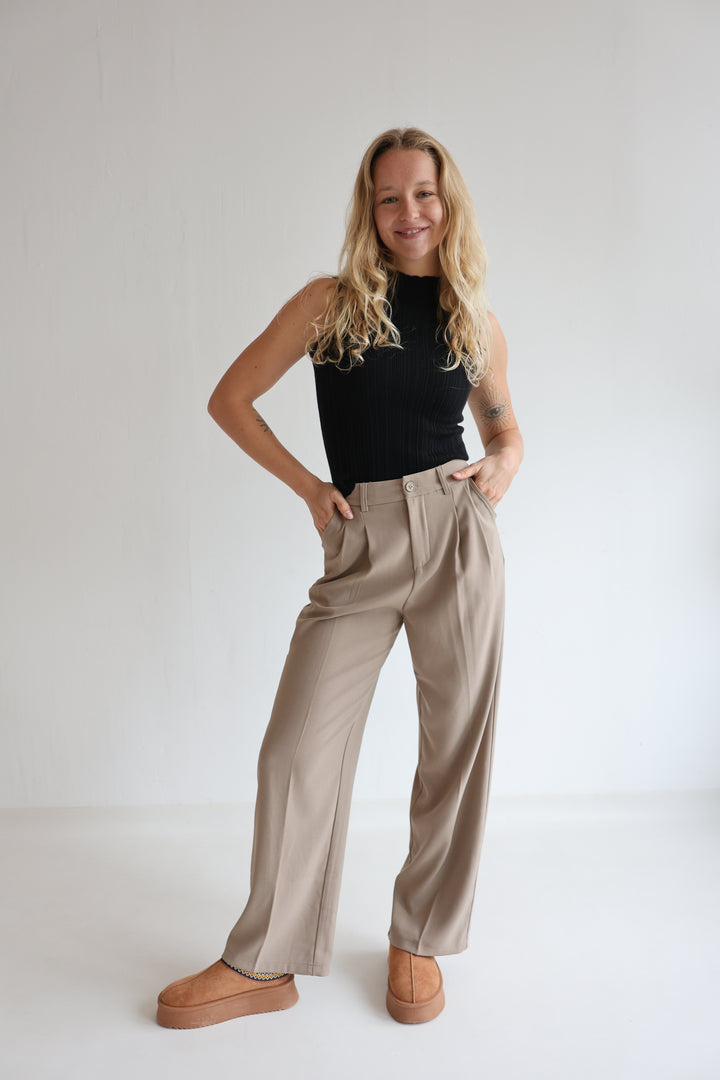 Bundfaltenhose Relaxed Fit
