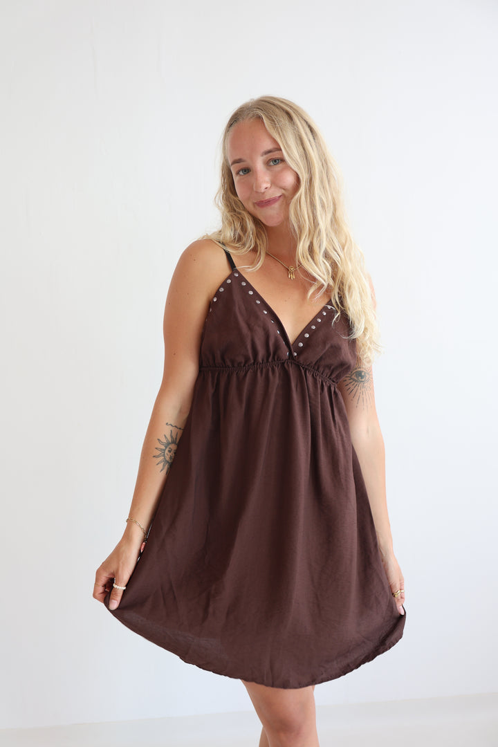 Mocha Mirage Sundress