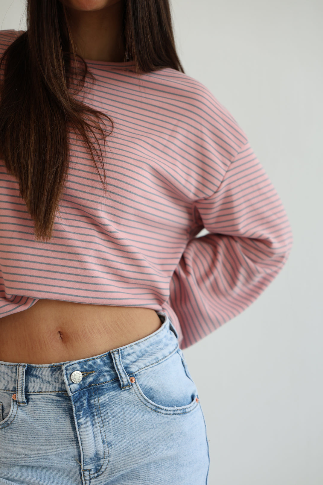 Gestreiftes Longsleeve Striped Soul