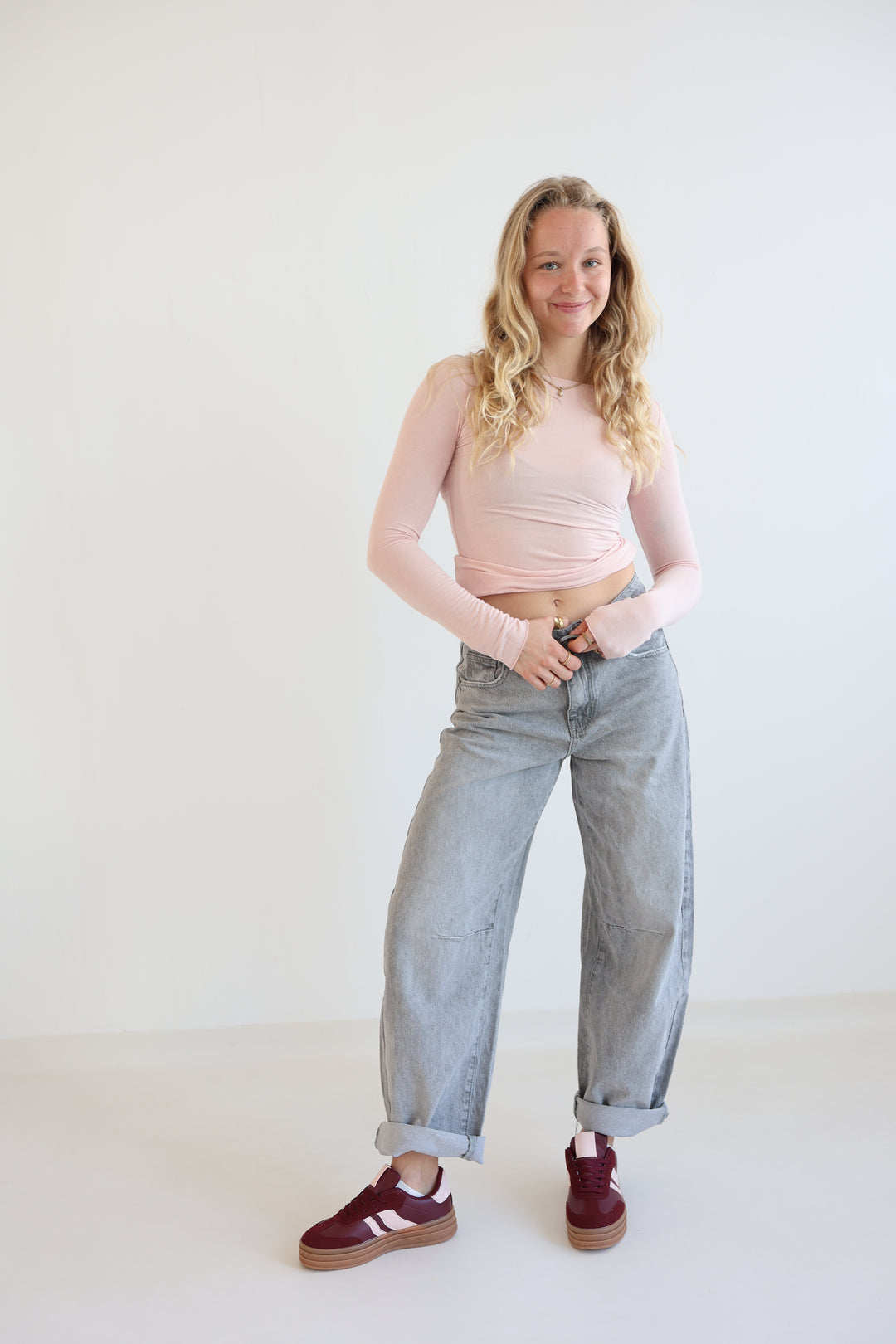 Barrel Fit Daily Jeans