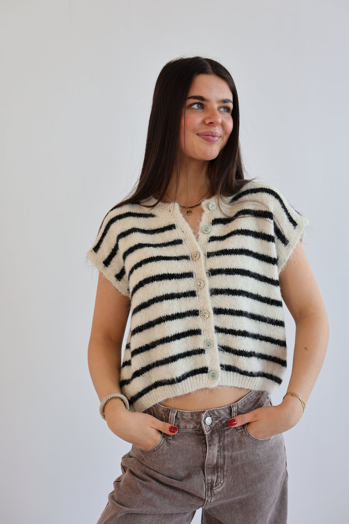 Gestreifte Weste Cosima