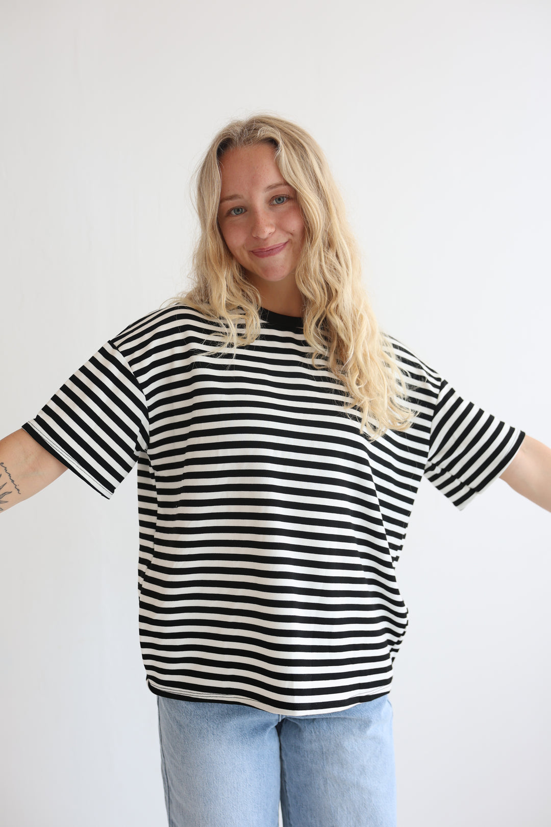 Easy Fit Striped T-Shirt