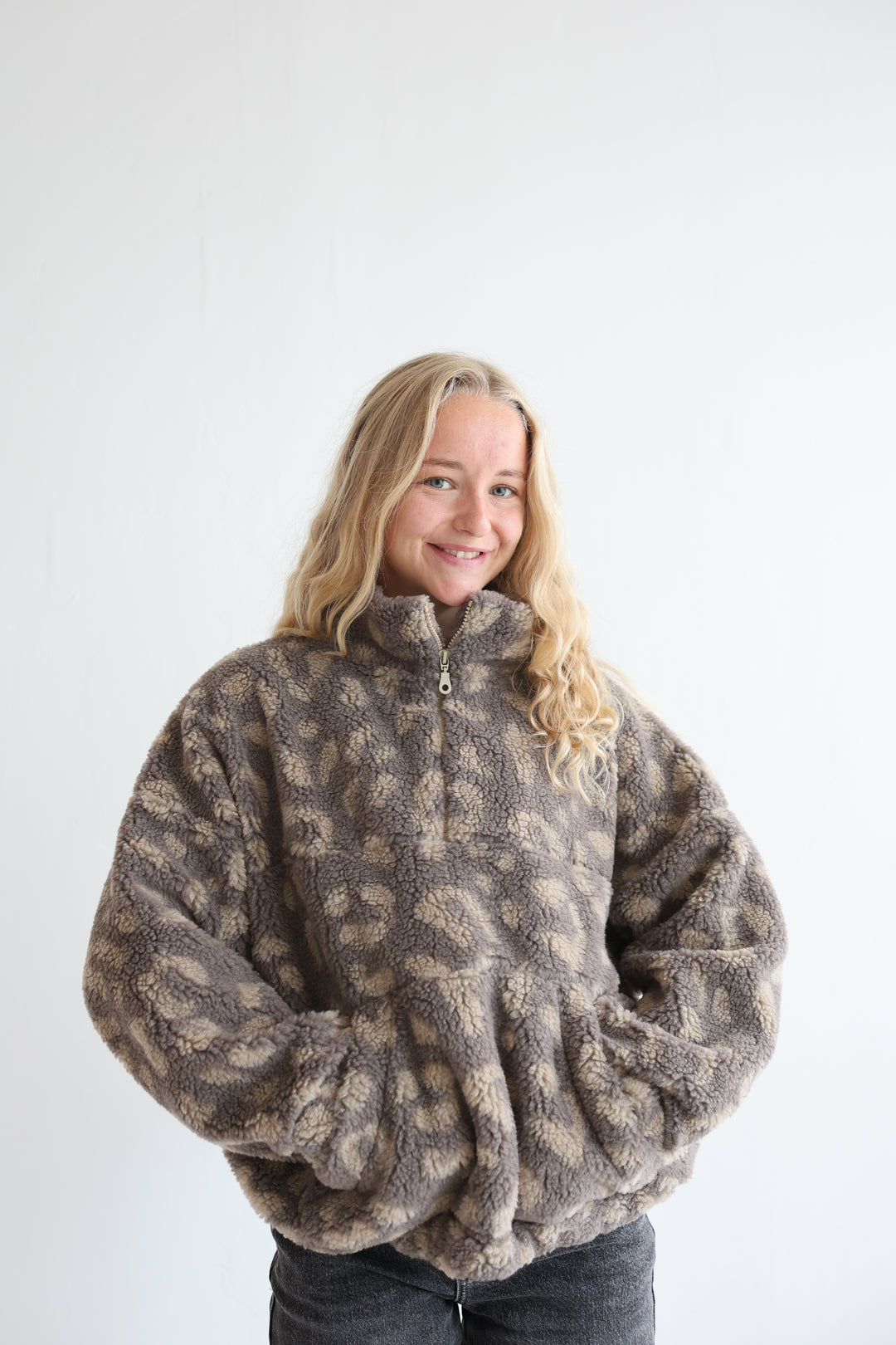 Cozy Leo Fleece Hoodie