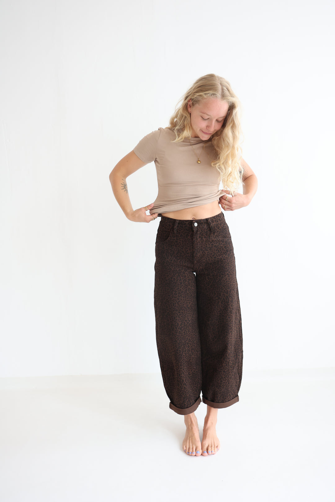 After Dark Animal Ballon Jeans