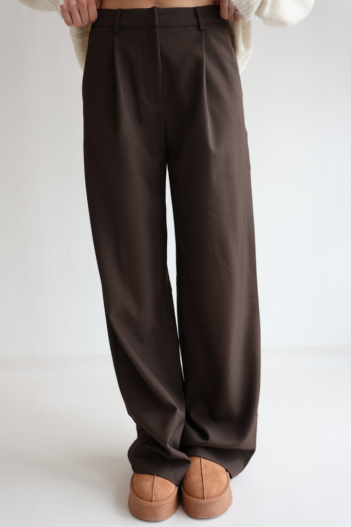 Bundfaltenhose Casual Look