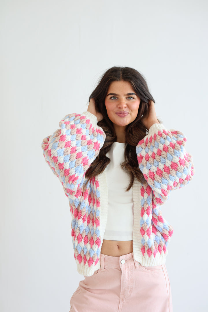 Sugar Pop Knit Cardigan