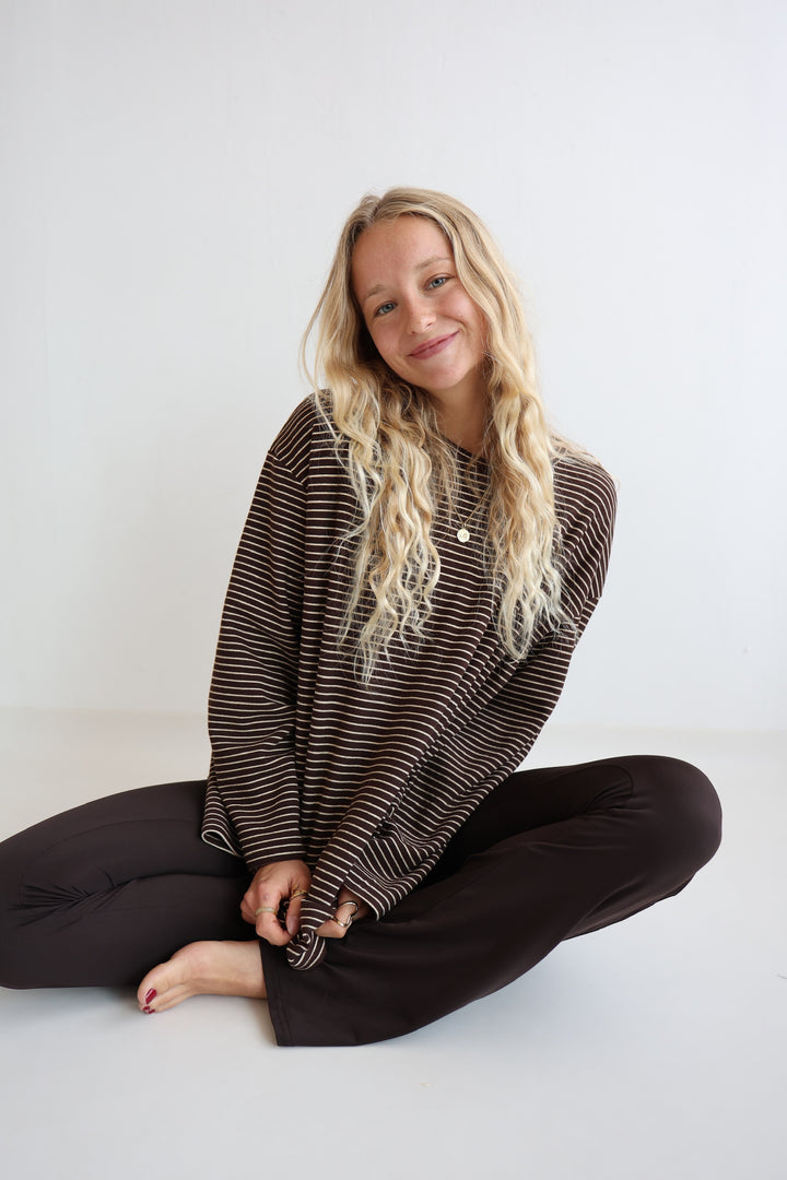 Gestreiftes Longsleeve Striped Soul