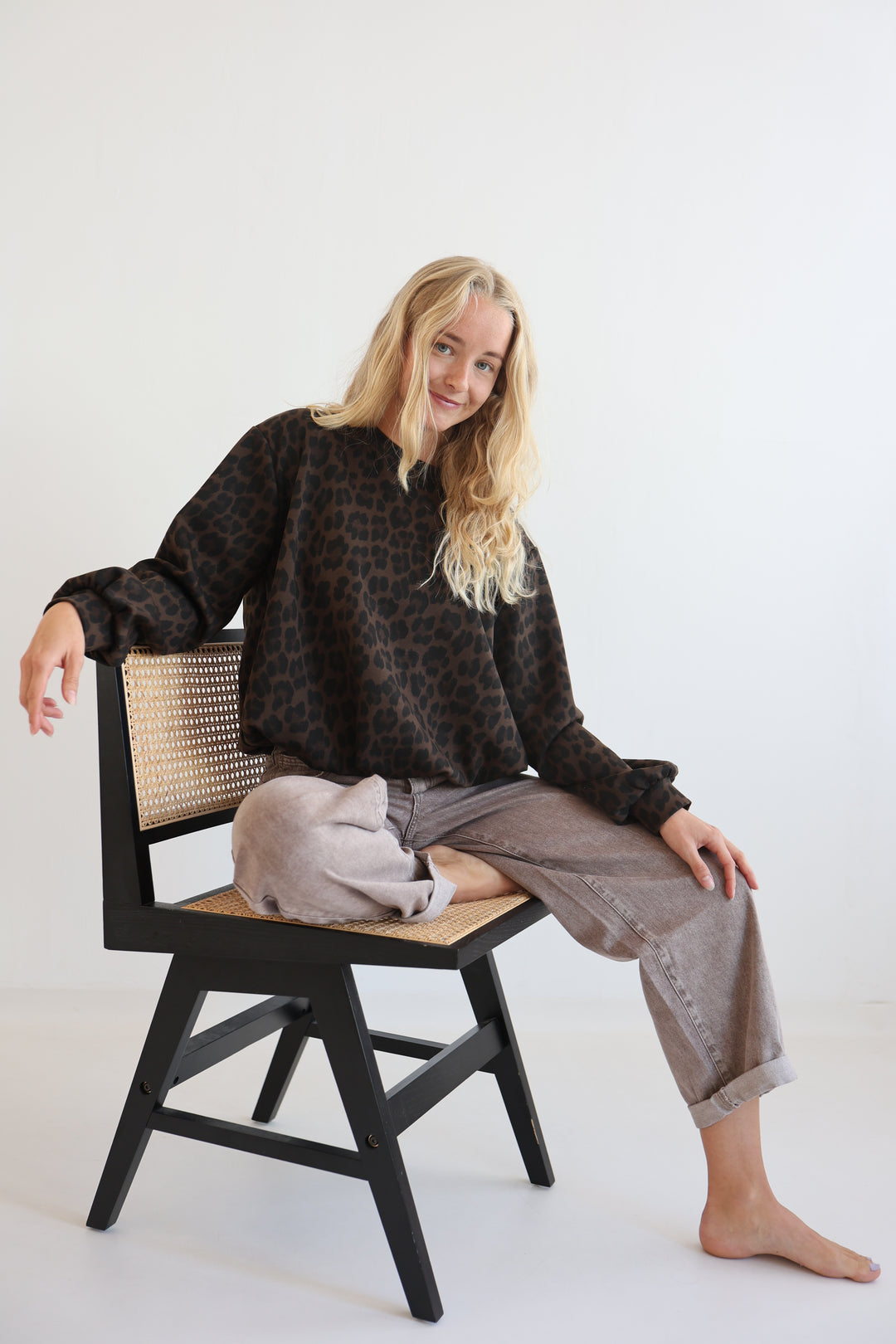 Wildprint Weekend Sweater