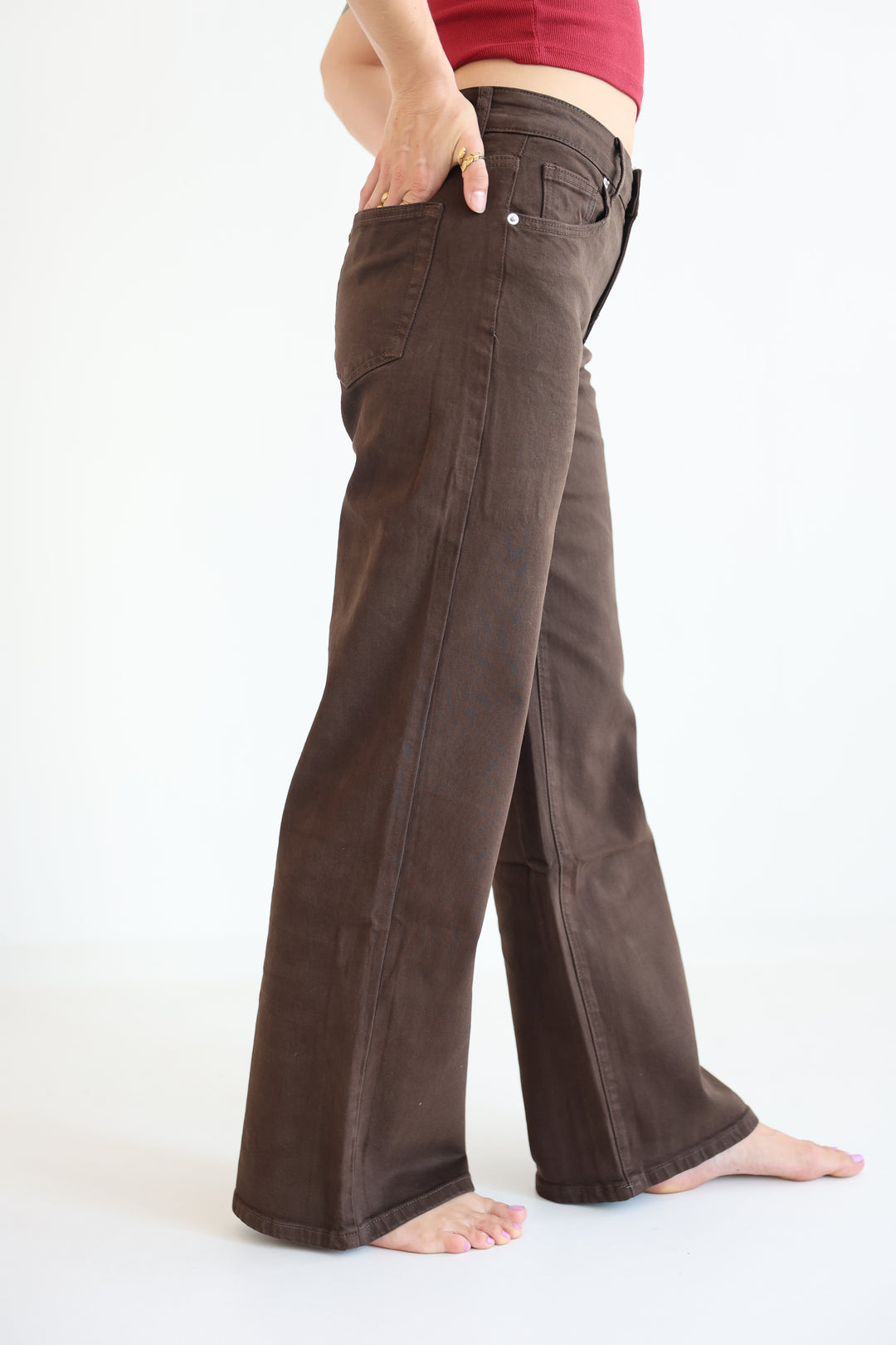 Espresso Edit Straight Fit Jeans