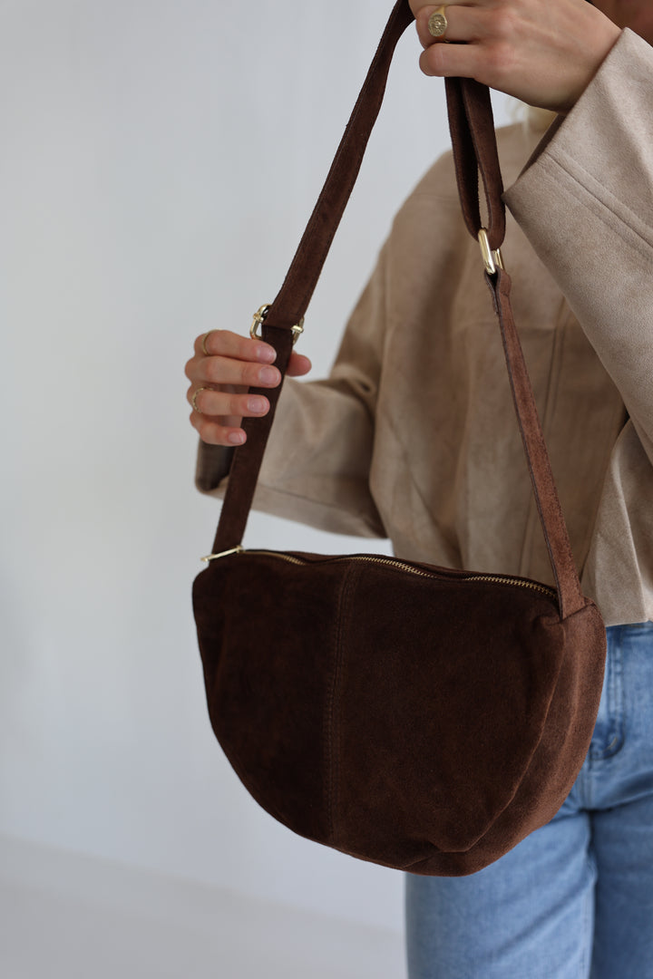 Wildledertasche Maple