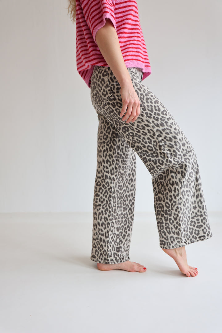 Short Wide Leg Jeans Leo Love