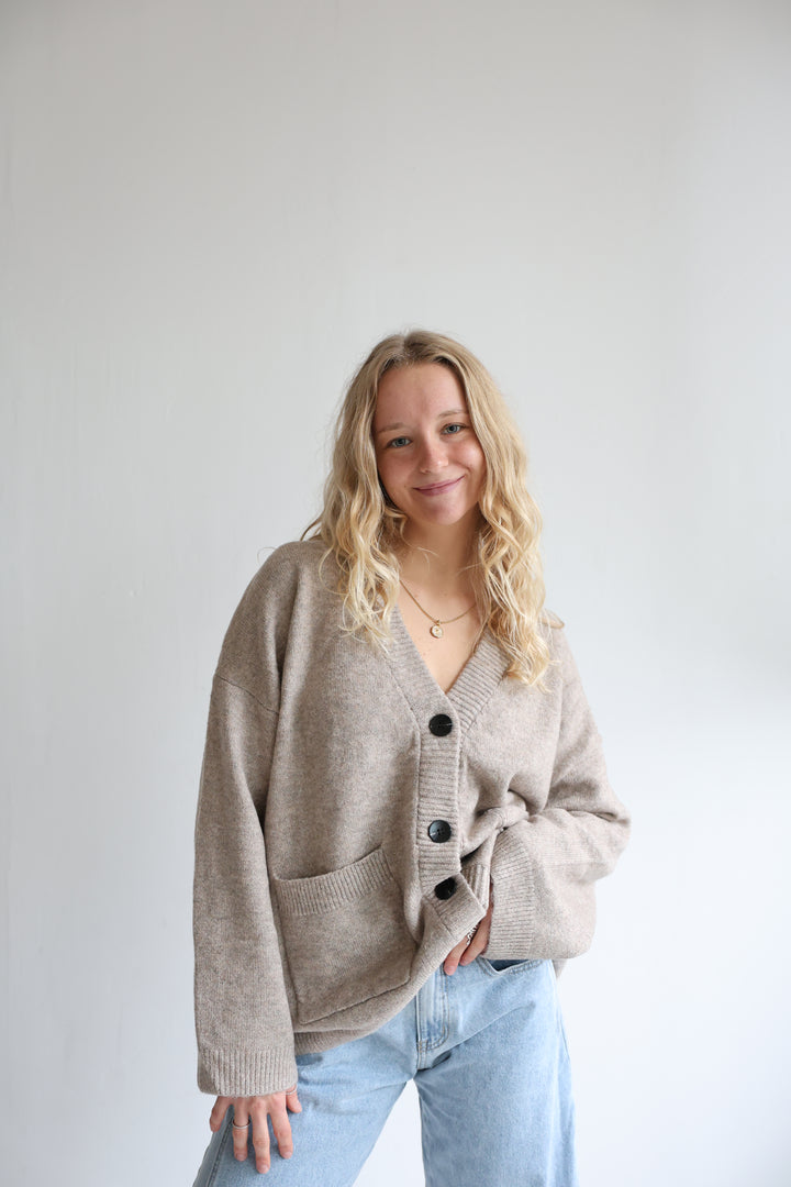 Oversize Cardigan Casual Love