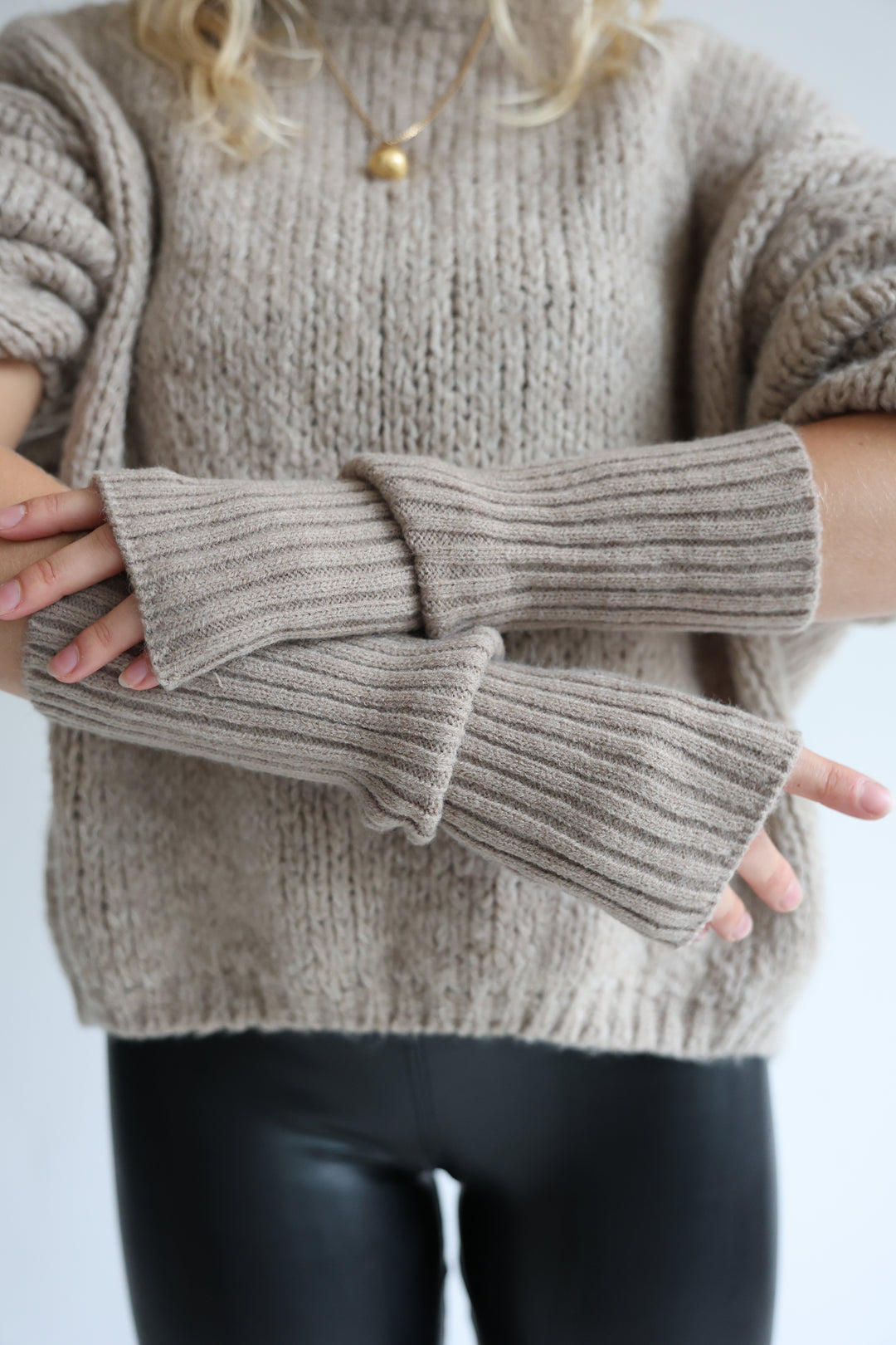 Luxe Knit Warmers