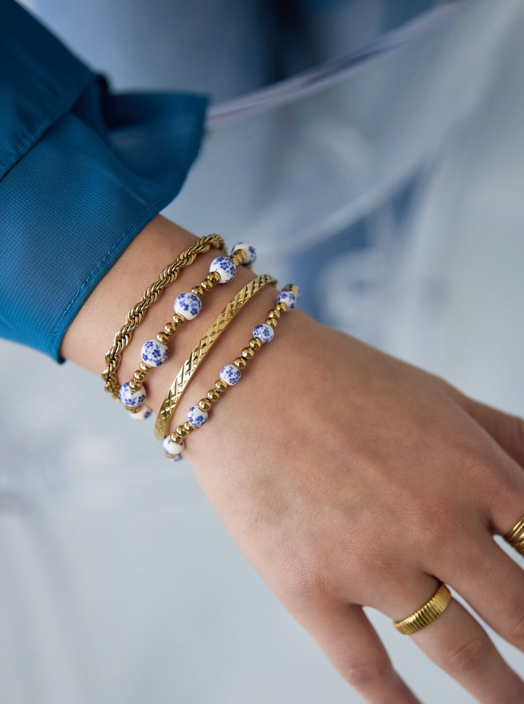 Bluebell Porcelain Bracelet