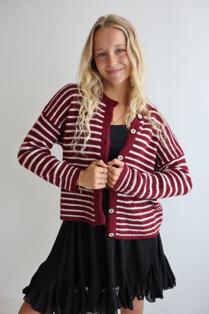 Gestreifter Cardigan Josephine