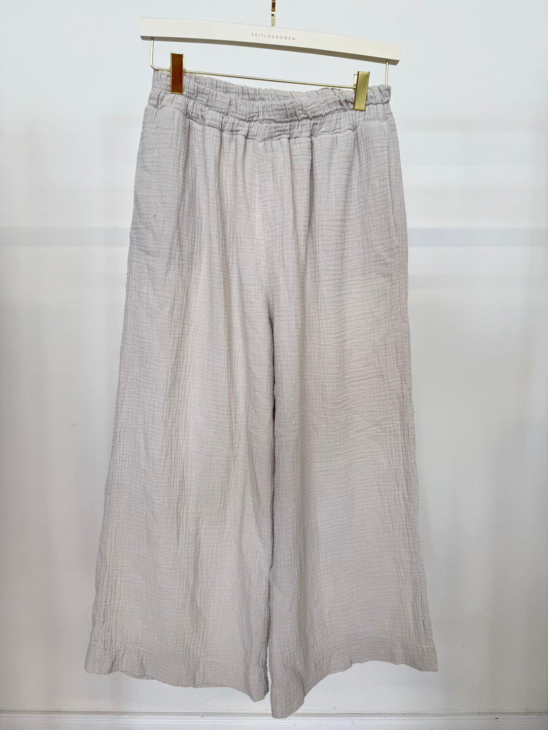 CASUAL MUSSELIN PANTS PETIT BEIGE (B-WARE)
