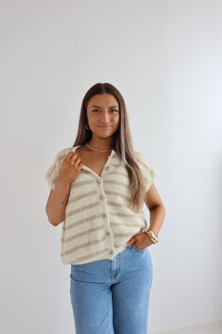 Gestreifte Weste Cosima