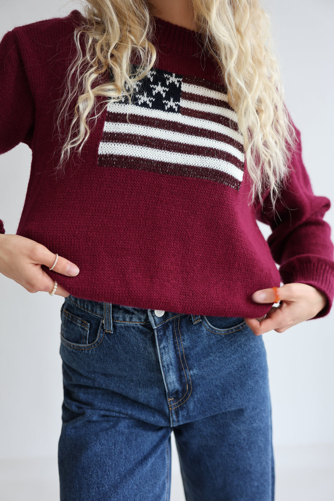 Strickpullover American Girl